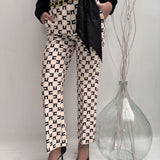 Pantalone logato con fusciacca - Elisabetta Franchi PAS1641E2 E84 ELISABETTA FRANCHI 