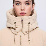 Piumino con cappuccio 521BD35007 3222 GAUDI' 