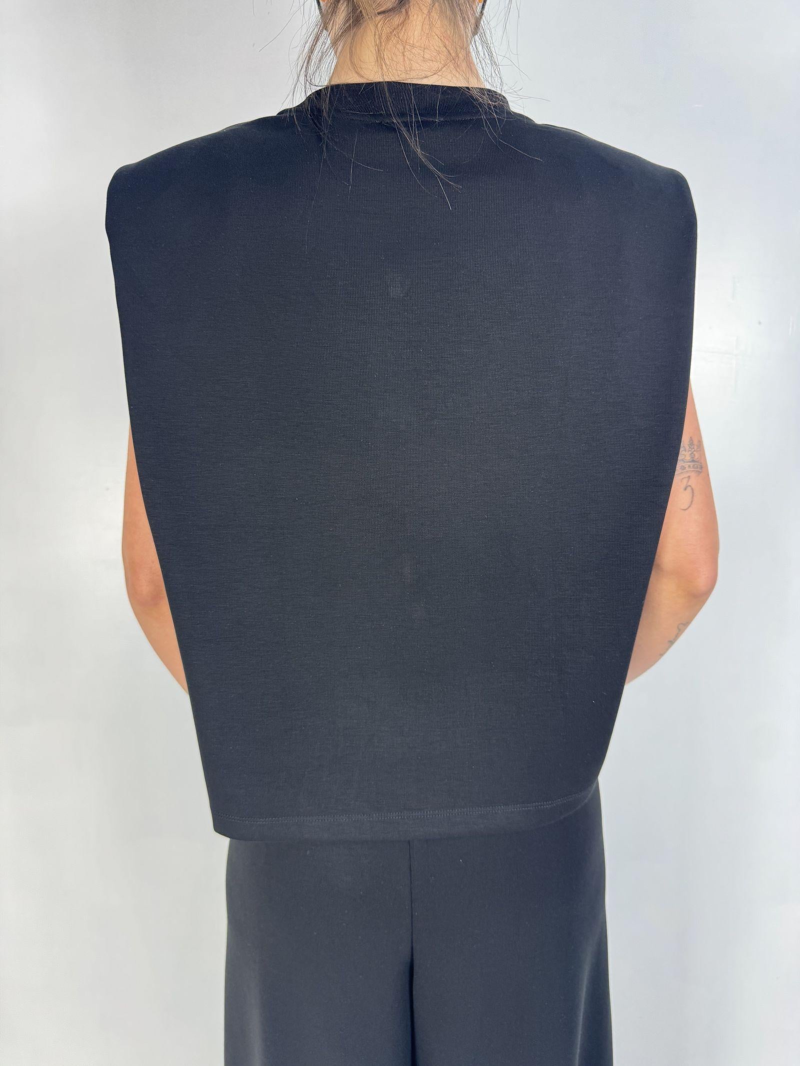 Top con spalline imbottite - Eleh SS260183 NERO ELEH 