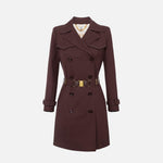 Trench con impunture - Elisabetta Franchi SP00251E1 644 ELISABETTA FRANCHI 