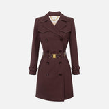 Trench con impunture - Elisabetta Franchi SP00251E1 644 ELISABETTA FRANCHI 