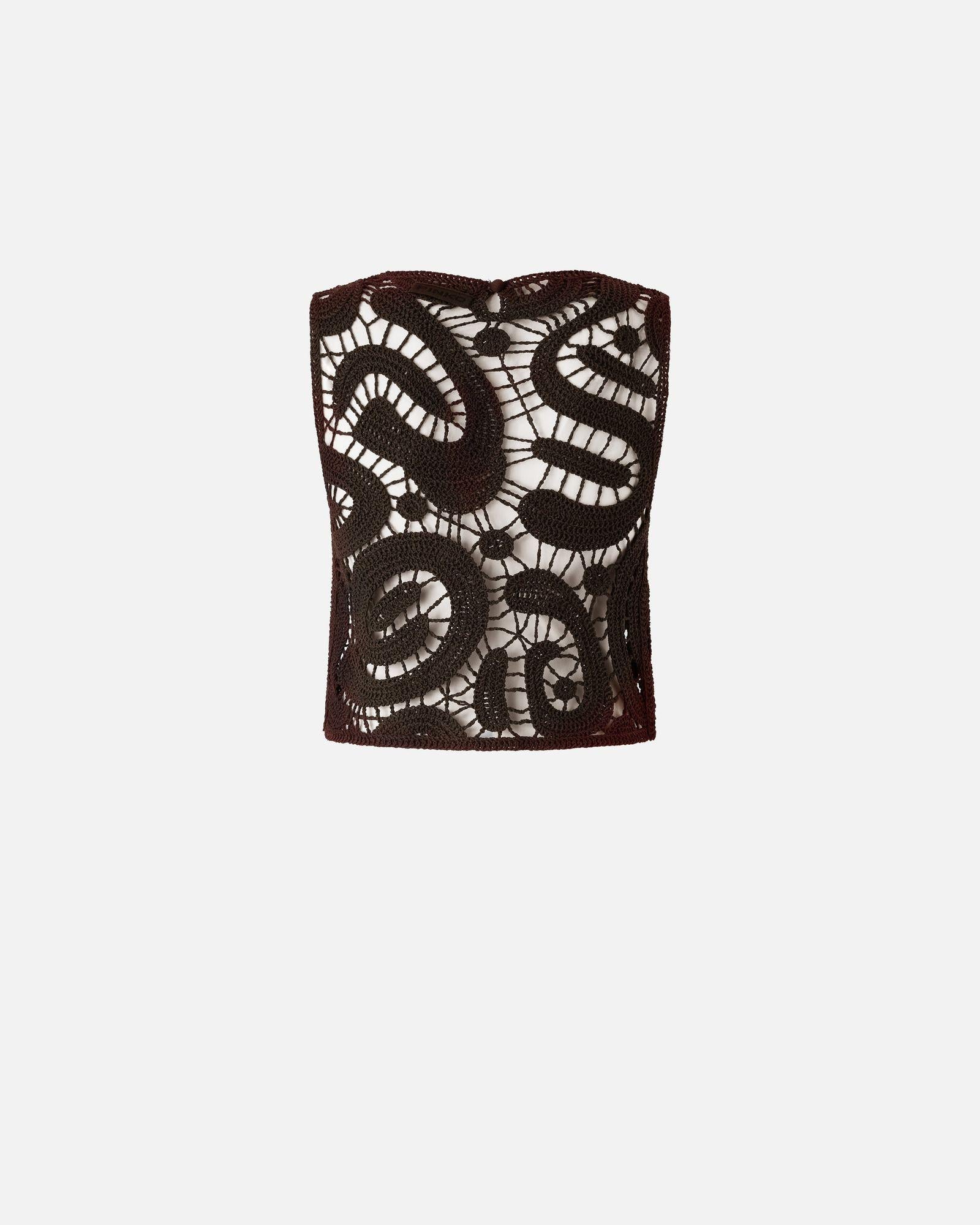 Top crochet geometrico - Pinko 106438A354 M05 PINKO 