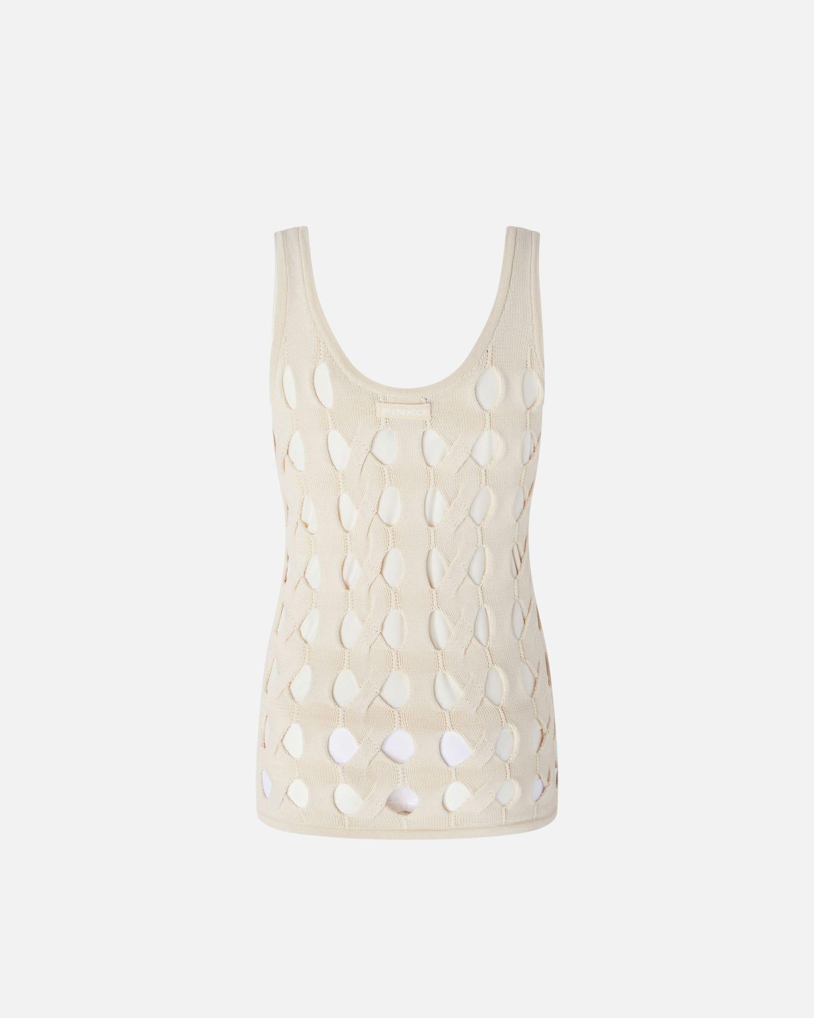 Top traforato 105192-A2LW C00 PINKO 
