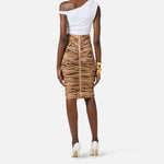 Body con spalla gioiello - Elisabetta Franchi BO01361E2 360 ELISABETTA FRANCHI 