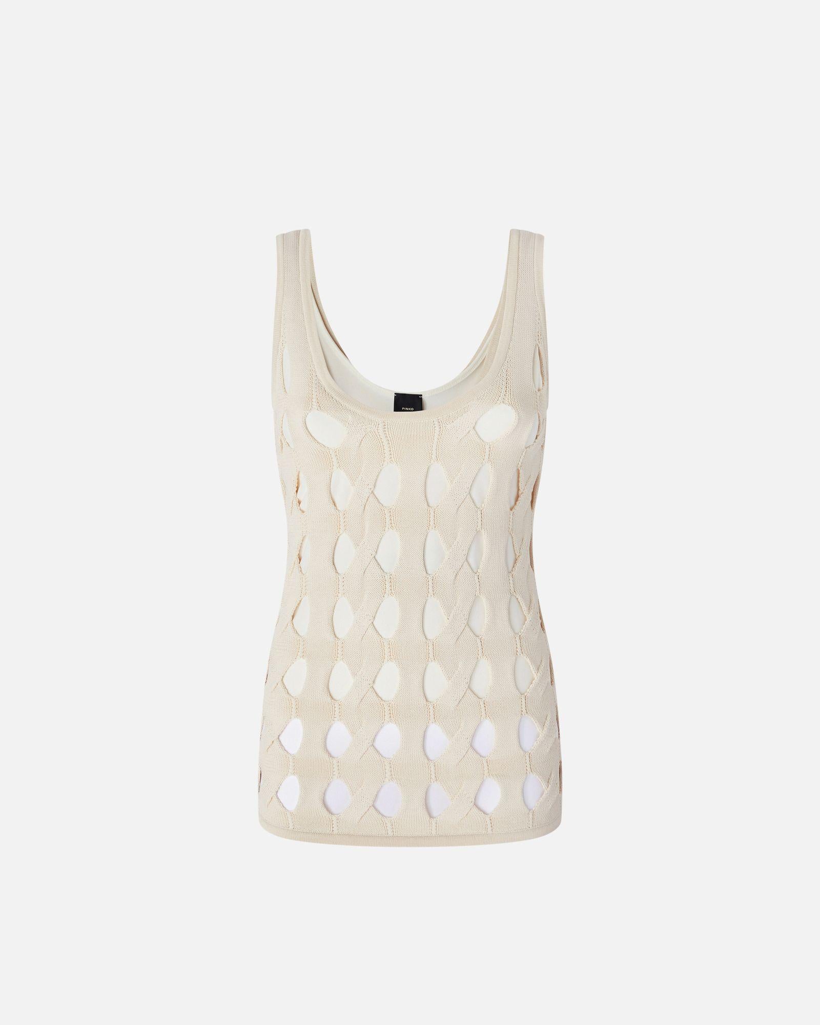Top traforato 105192-A2LW C00 PINKO 