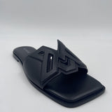 Square Open ciabatta monogram 1G3770D 101 VIC MATIE' 