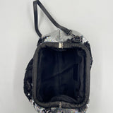 Borsa hobo paillettes argento nero - Ofelia AR027P ARGENTO OFELIA 