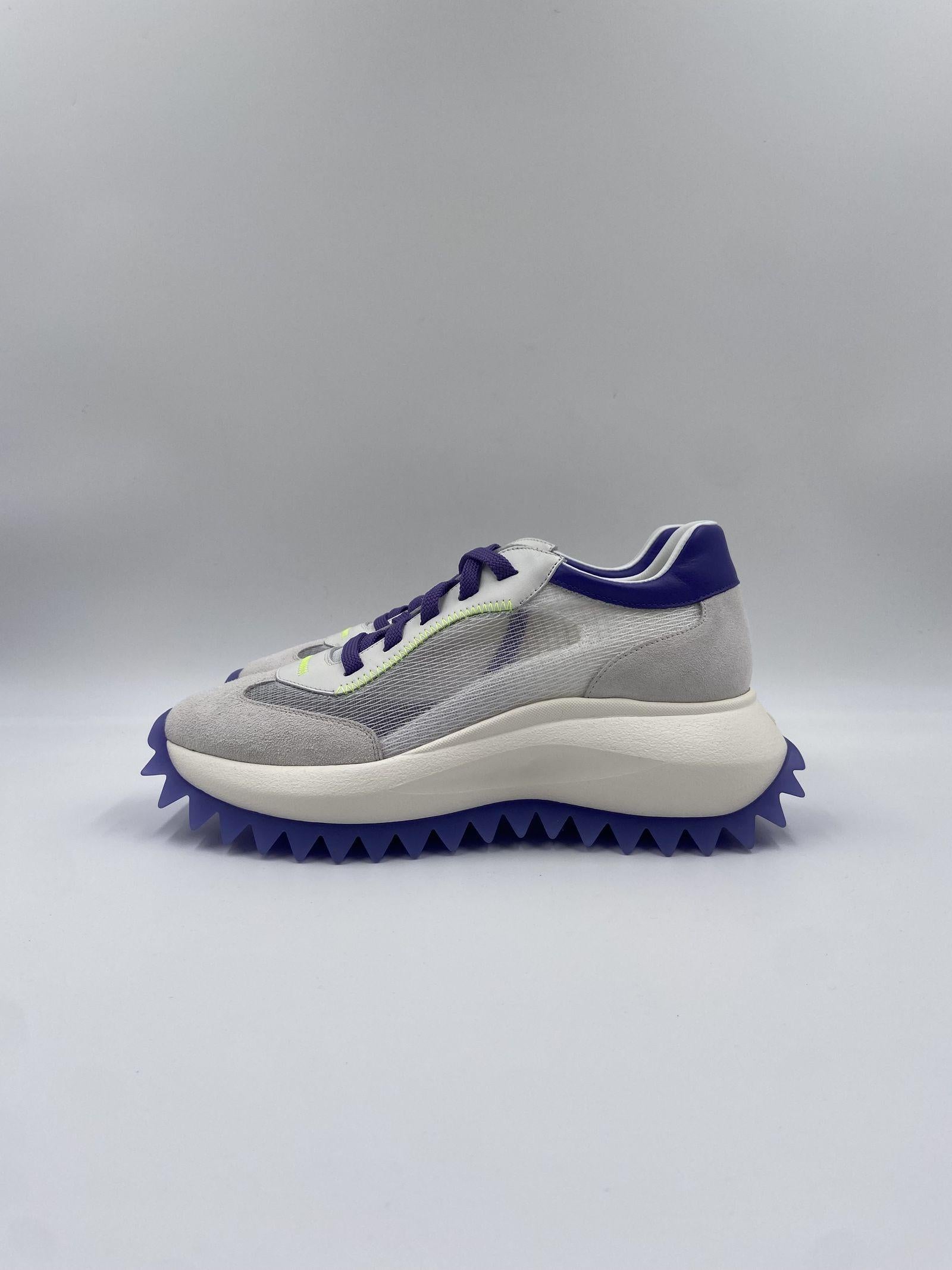 Running  allacciata bianco e viola 1E1452D _D22BNQTD21 VIC MATIE' 