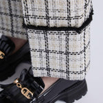 Pantalone con motivo check 521BD25021 525015-01 GAUDI' 