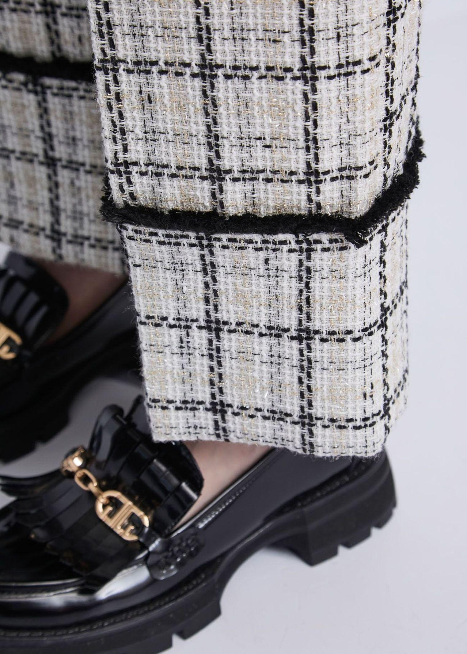 Pantalone con motivo check 521BD25021 525015-01 GAUDI' 