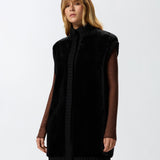 Gilet effetto pelliccia 105402A2PI Z99 PINKO 