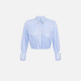 Camicia in popeline - Elisabetta Franchi CA08751E2 019 ELISABETTA FRANCHI 