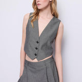 Gilet motivo chevron 521FD35017 521052-01 GAUDI' 