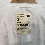 T-shirt scollo a V - Ofelia 2831 BIANCO OFELIA 