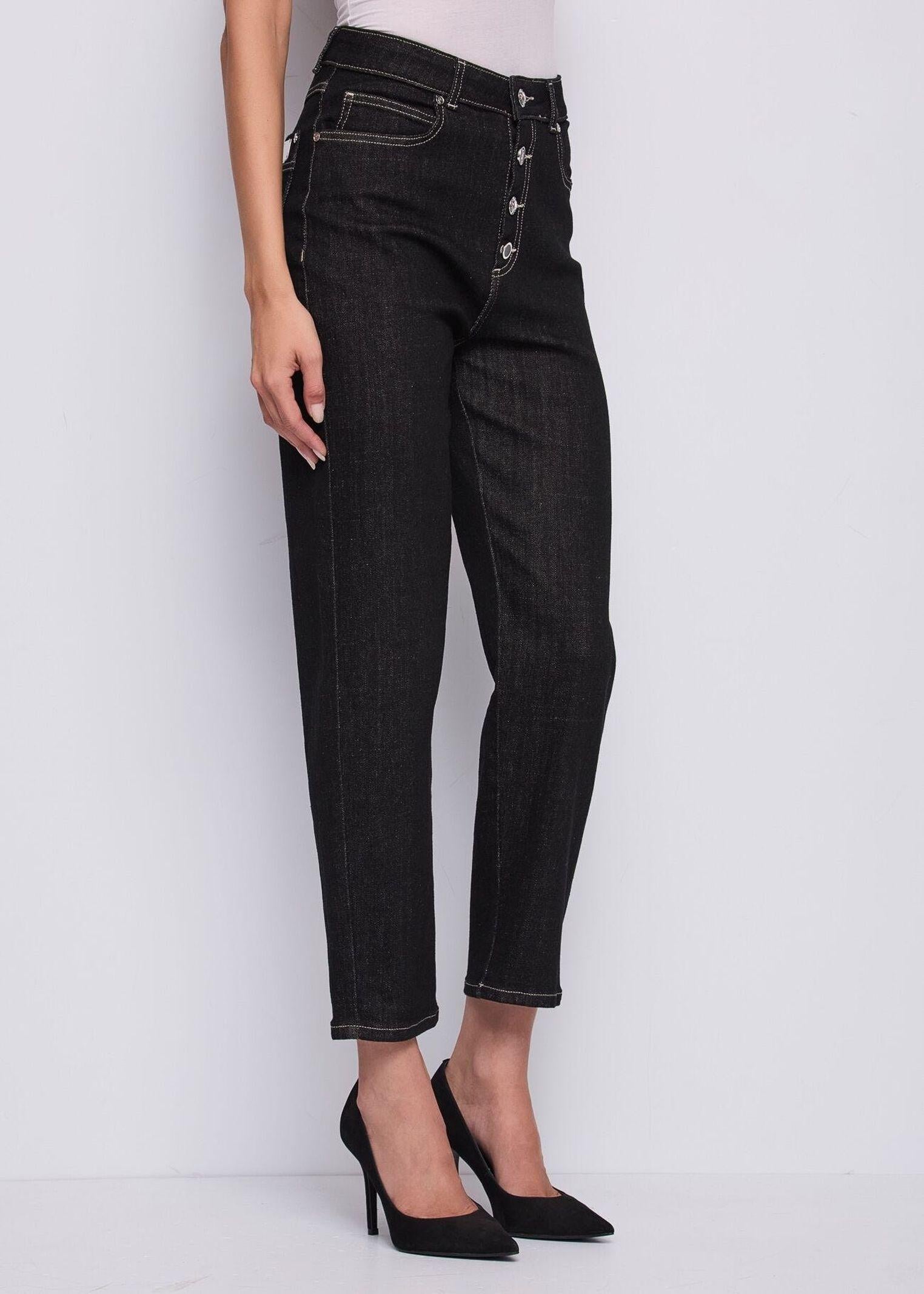 Jeans cropped con bottoni 521BD26007 00 GAUDI' 