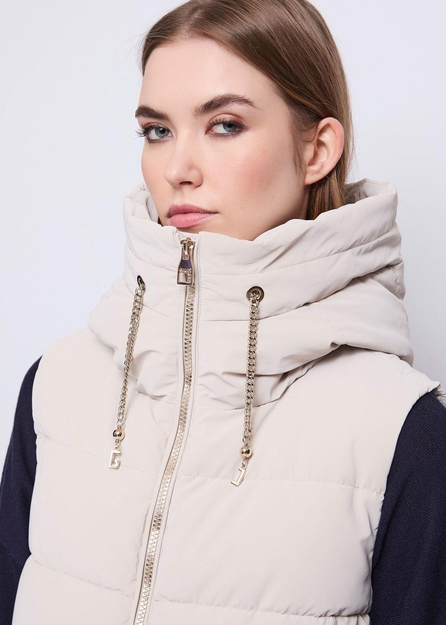 Gilet trapuntato con cappuccio 521BD35008 2212 GAUDI' 