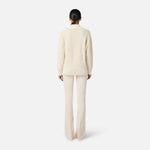 Cardigan in ciniglia bouclè MK44S57E2 DZ9 ELISABETTA FRANCHI 