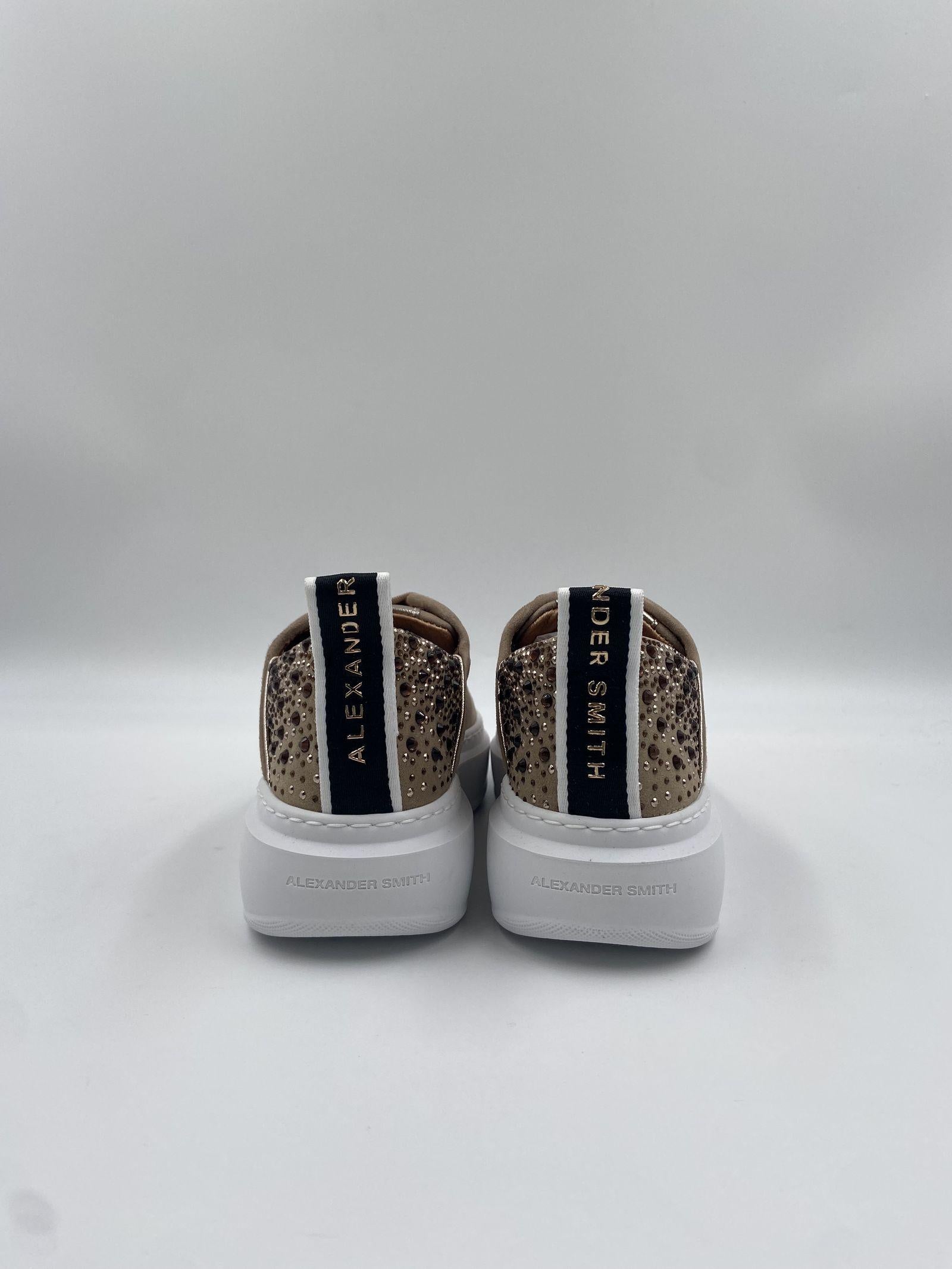 Sneakers Wembley Woman Full Strass - Alexander Smith ASBCWYW0510 CML ALEXANDER SMITH 