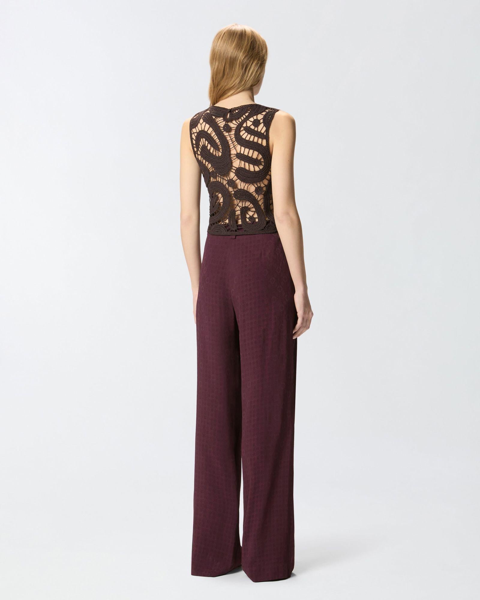 Top crochet geometrico - Pinko 106438A354 M05 PINKO 