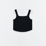 Top cropped SSEM5008 NERO ELEH 