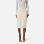 Gonna stampa cocco - Elisabetta Franchi GO10856E2 DZ9 ELISABETTA FRANCHI 