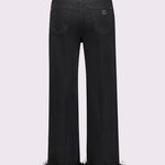 Jeans cropped con piume 521FD26007 00 GAUDI' 