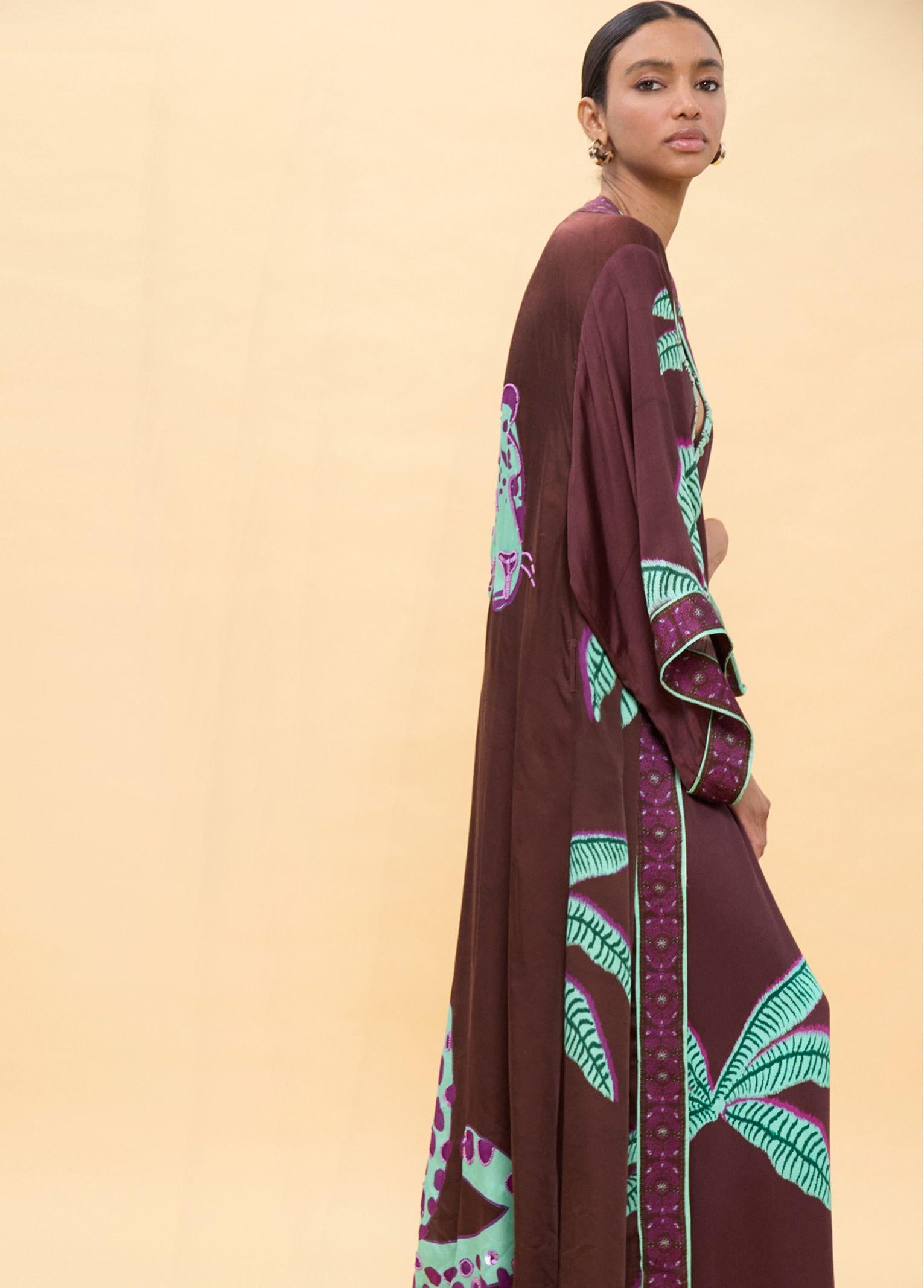 Kimono palme - LolaCasademunt LS2602004 256 LOLA 