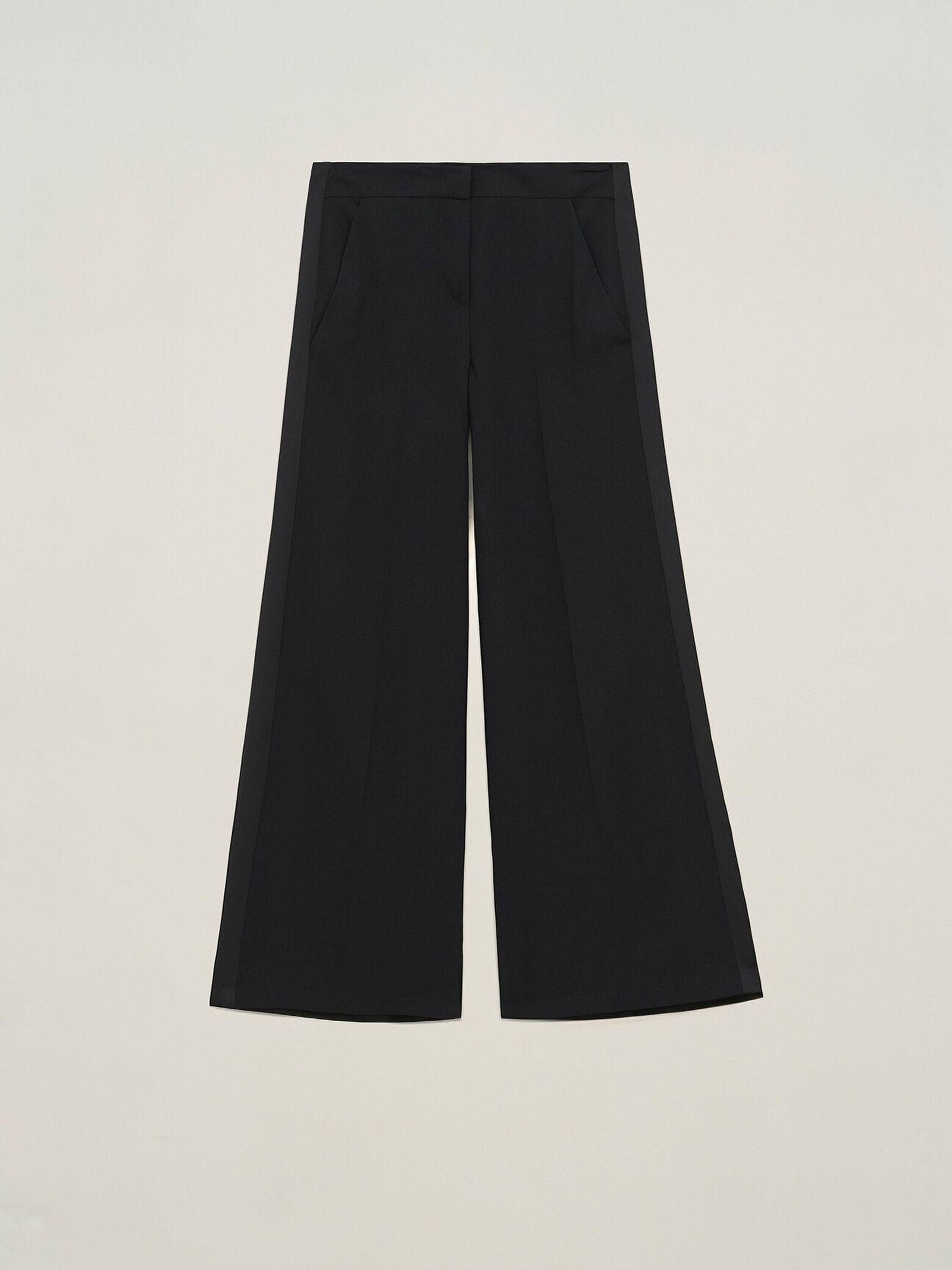 Pantalone largo in crepe satin PIMI07 D1 10 CARLA G. 