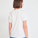 T-shirt con perline MS2615009 00B MAITE 