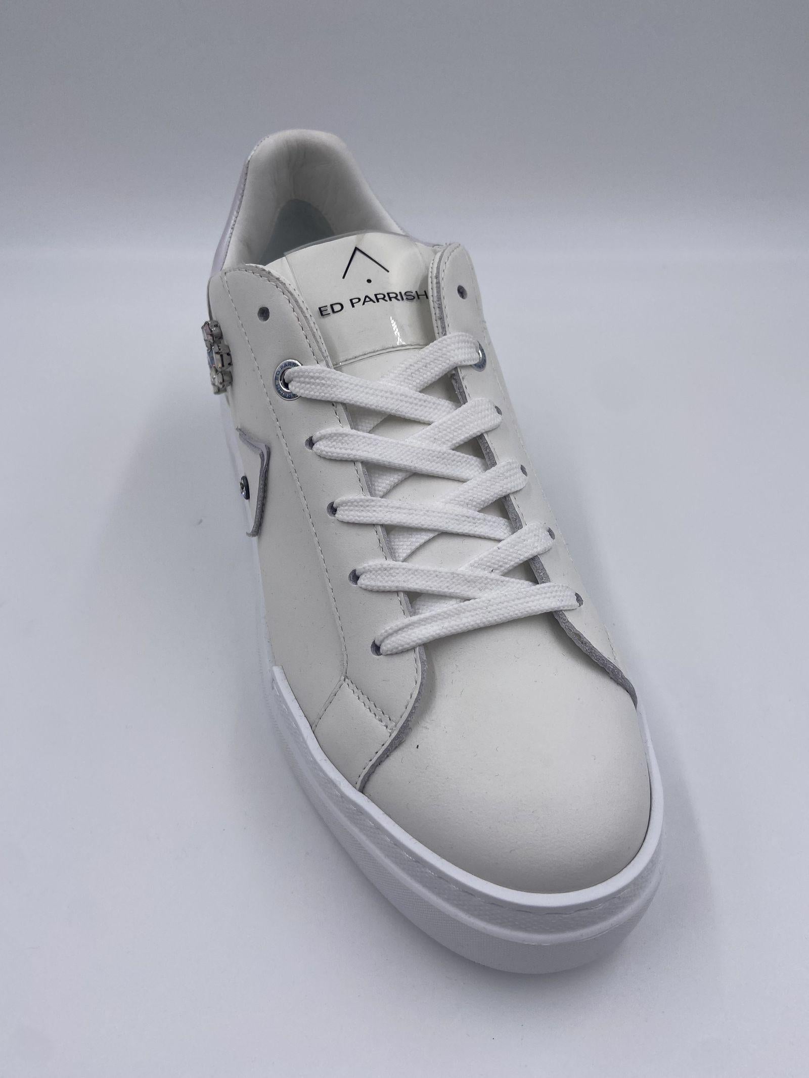 Sneakers con pietre - Ed Parrish CKLD-RA50 BIANCO ED PARRISH 