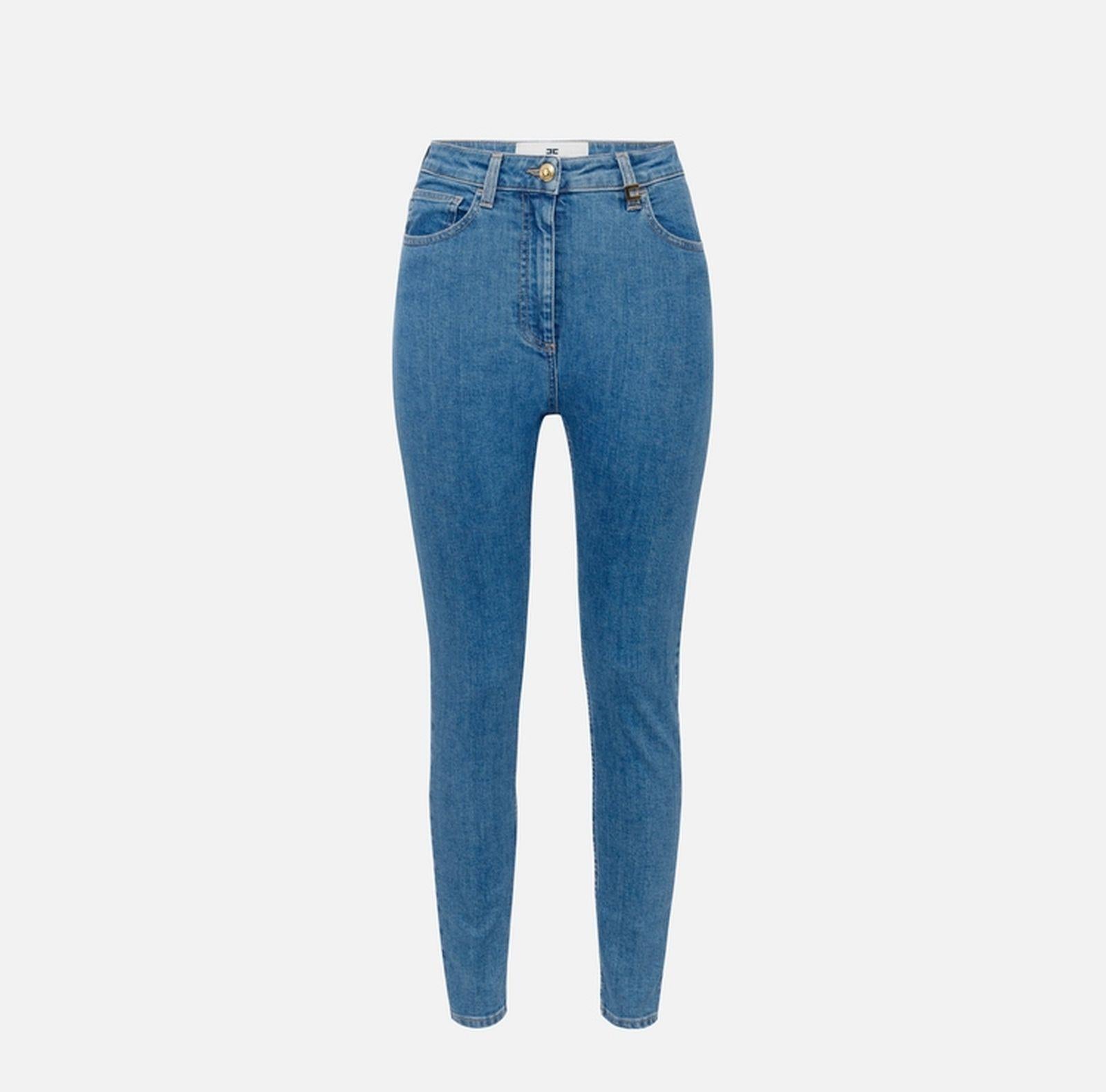 Jeans skinny vita alta - Elisabetta Franchi PJ86I51E2 192 ELISABETTA FRANCHI 