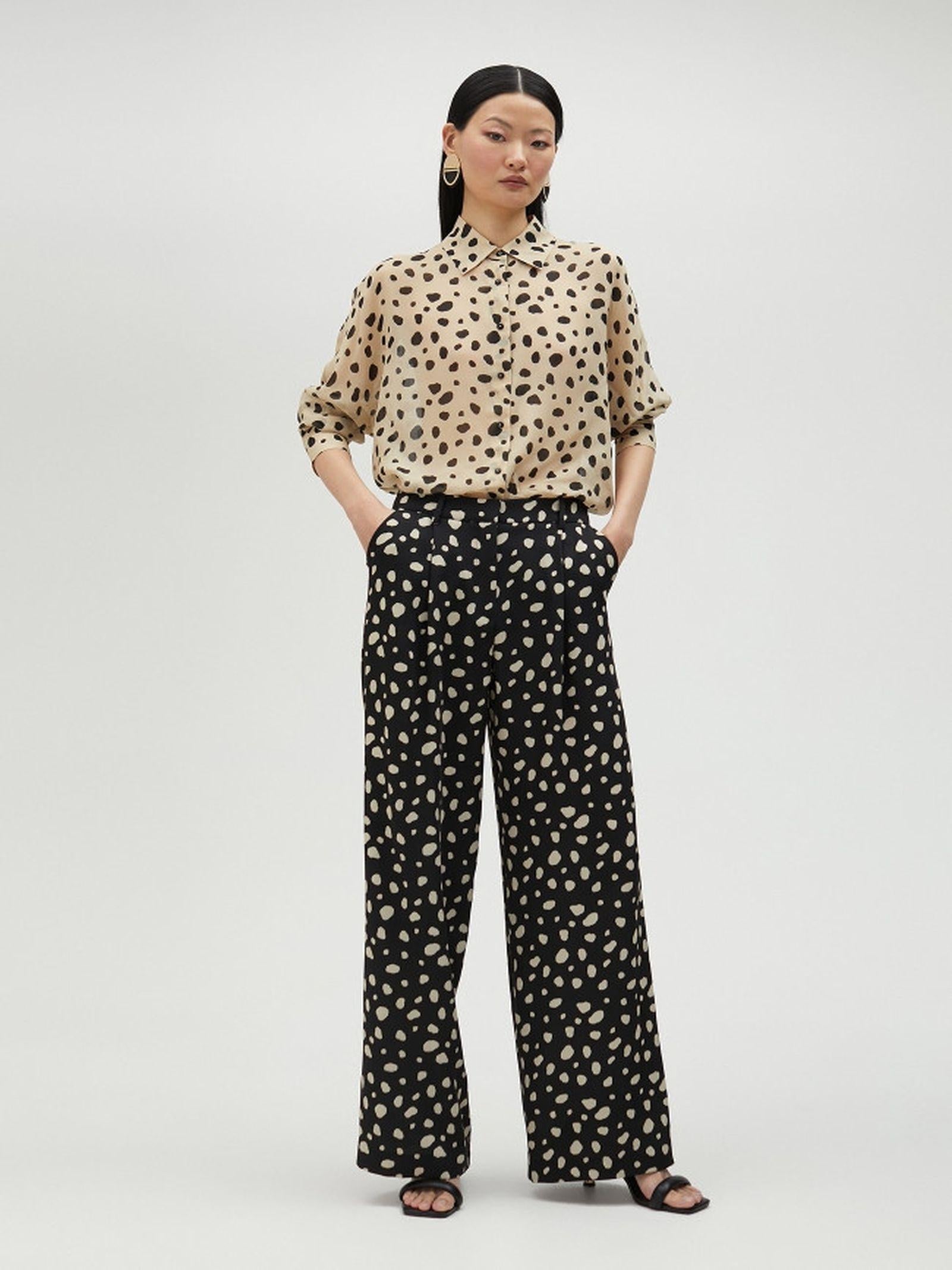 Camicia a pois irregolari MS2515030 10N MAITE 