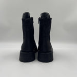 Tronchetto Kuni No Lace Mart Nabuk KUNINOLACMART NERO PATRIZIA BONFANTI 