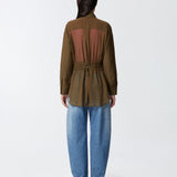Giacca camicia leggera con tasche
