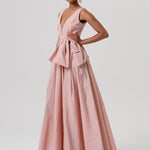 Abito lungo in taffetà - Fracomina FQ26SD3009W83101 444 FRACOMINA 