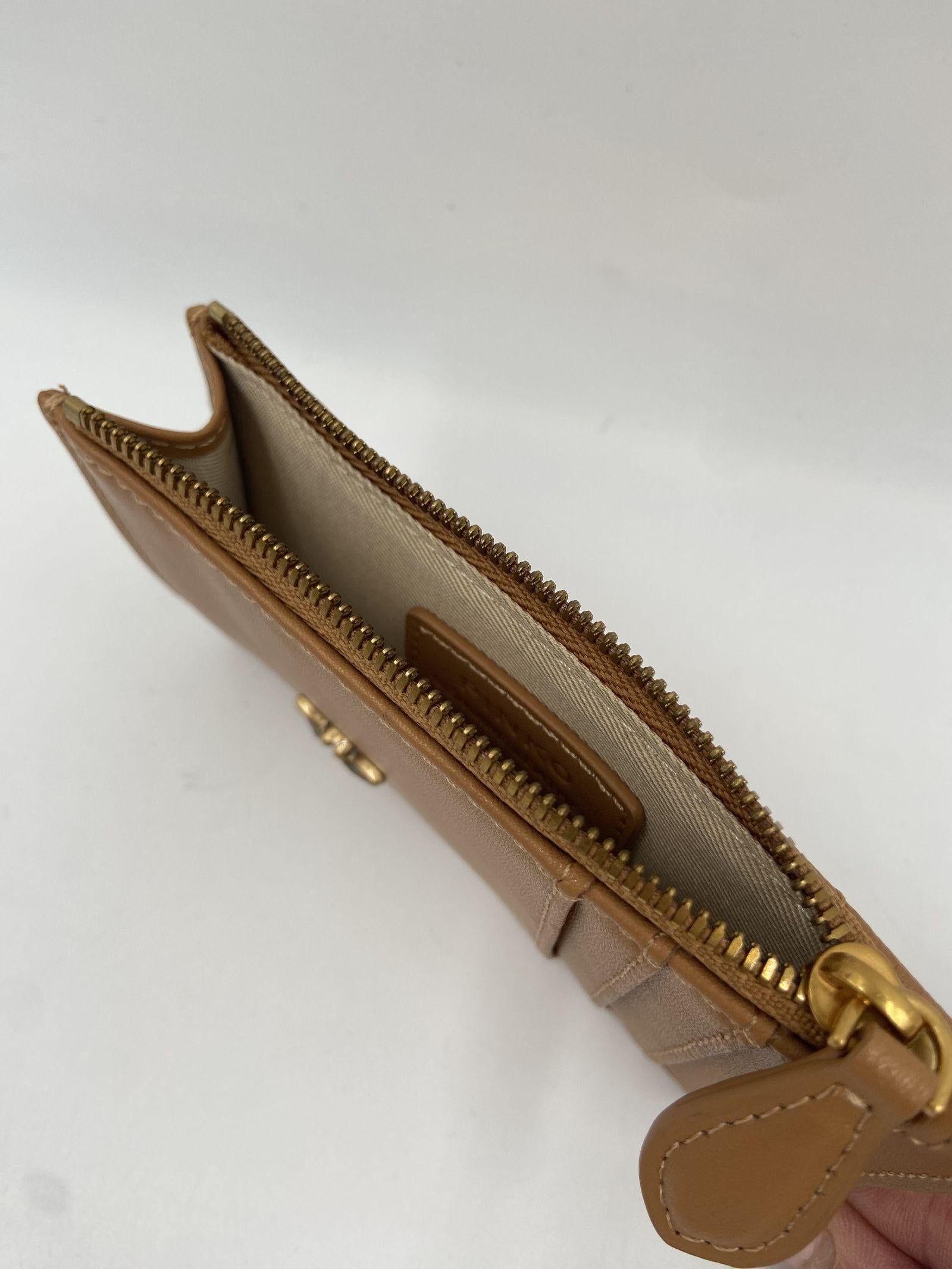 Portacarte con lavorazione chevron 100251A0GK C83Q PINKO 