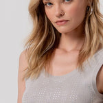 Top con strass FR26ST4005K524R9 251 FRACOMINA 