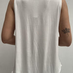 Top smanicato bimateriale 4005 CREMA OFELIA 