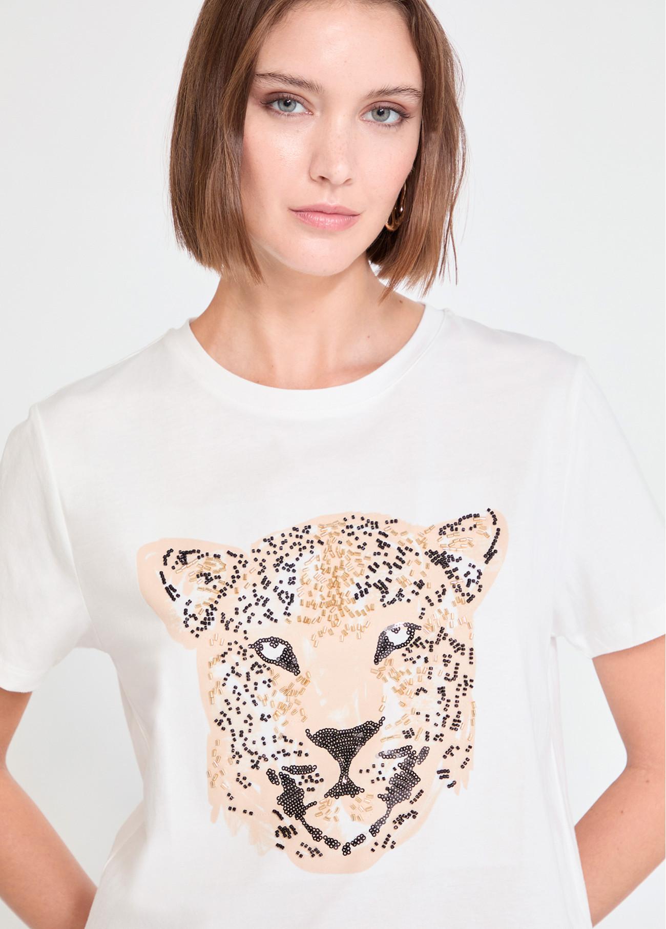 T-shirt con perline - Maite MS2615009 00B MAITE 