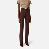 Pantalone in tessuto tecnico - Elisabetta Franchi PA17261E2 644 ELISABETTA FRANCHI 
