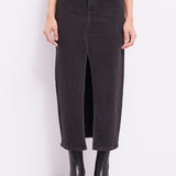 Gonna in denim con strass 421BD76001 00 GAUDI' 