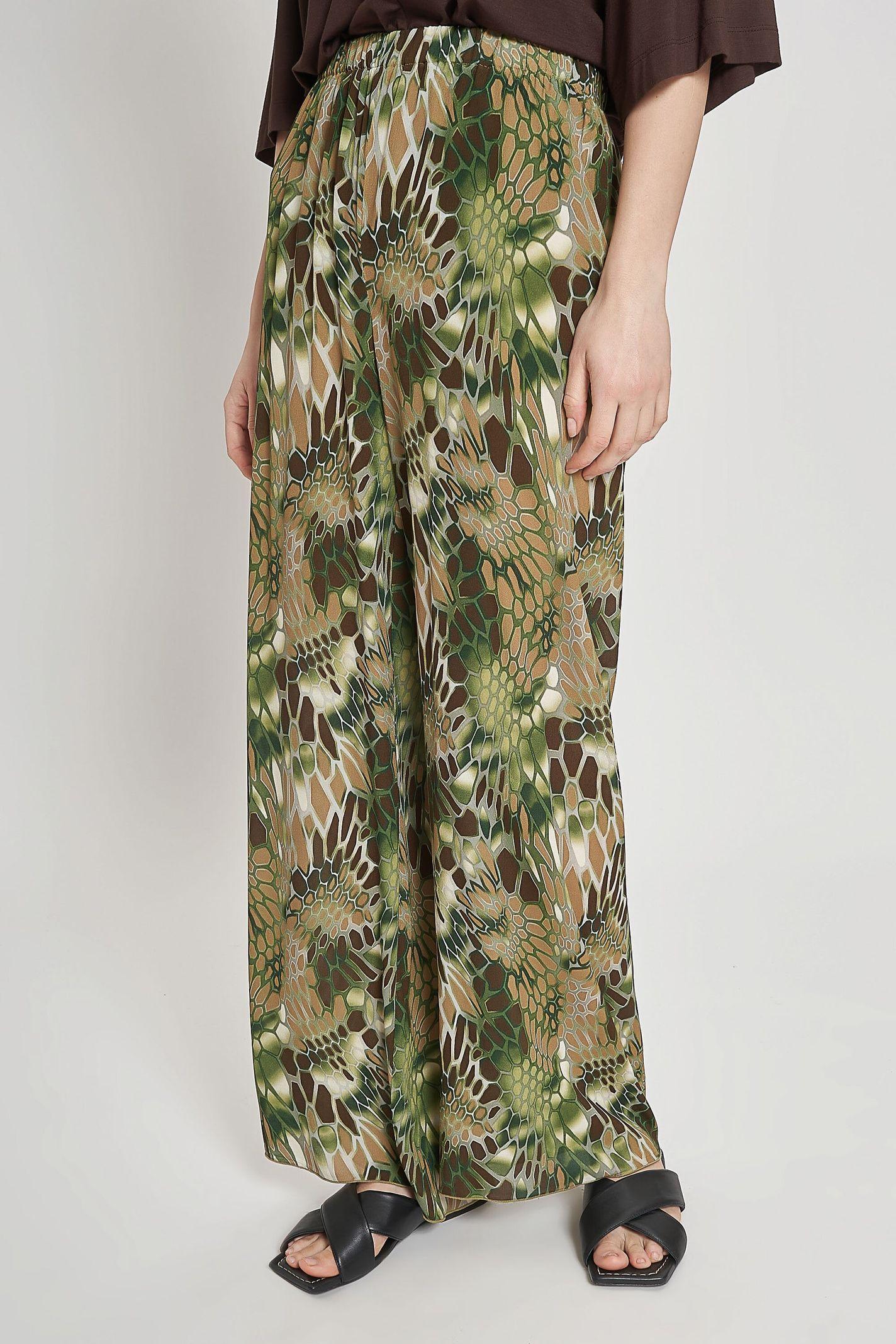 Pantalone stampa reptile - Carla G PIOB31D6 36 CARLA G. 