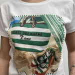 T-shirt con stampa TS316 BIANCO TOP-TEE 