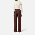 Cardigan con zip - Elisabetta Franchi MK04S56E2 DZ9 ELISABETTA FRANCHI 