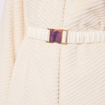 Cappotto in pelliccia con cintura 421FD39002 3208 GAUDI' 