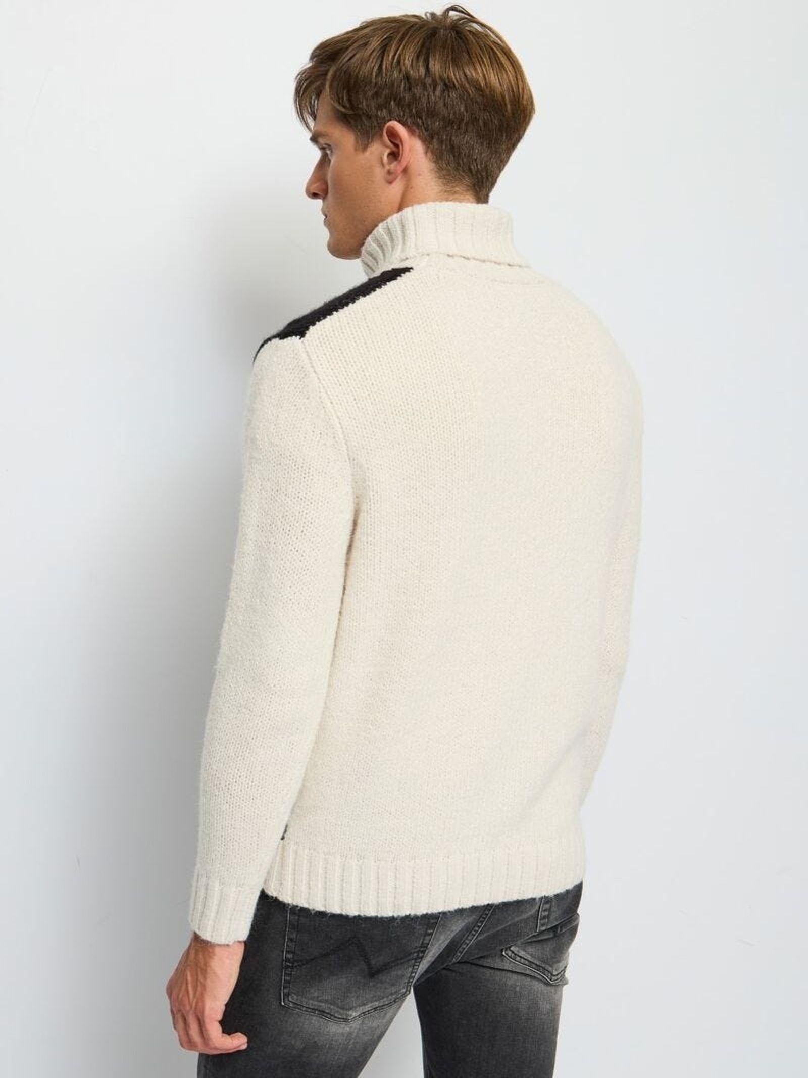 Maglia dolcevita a rombi 421GU53028 426077-01 GAUDI' 