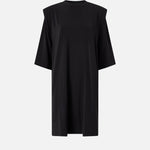 Abito con cintura dorata 106484A32D Z99 PINKO 