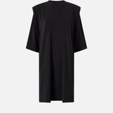 Abito con cintura dorata 106484A32D Z99 PINKO 