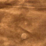 Borsa pieghevole in camoscio - Ofelia AZ208C CASTAGNA OFELIA 