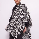 Mantella animalier in maglia 421BD33002 4250350 GAUDI' 